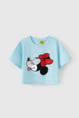 Áo thun ngắn tay bé gái Minnie Rabity 5716