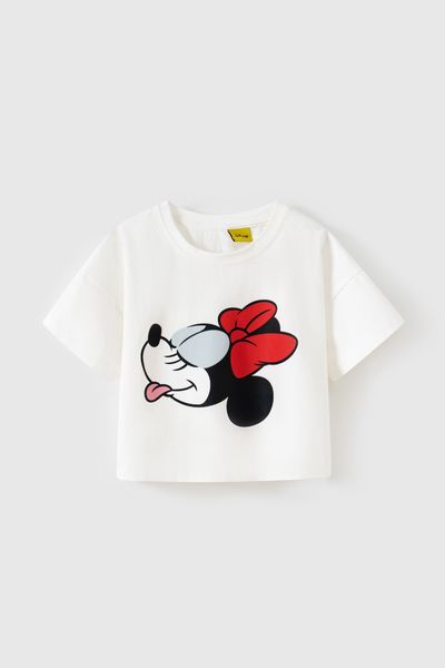 Áo thun ngắn tay bé gái Minnie Rabity 5716