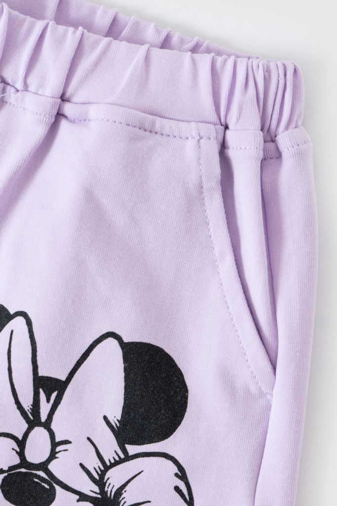 Quần short thun bé gái Minnie Rabity 5726