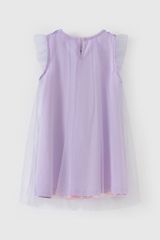 Đầm váy voan công chúa ngắn tay bé gái Elsa Rabity 5730