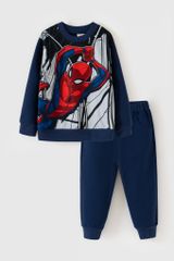 Bộ nỉ dài tay bé trai Spider-man Rabity 5768