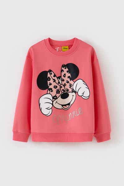 Áo nỉ dài tay bé gái Minnie Rabity 5781