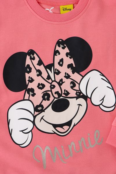 Áo nỉ dài tay bé gái Minnie Rabity 5781