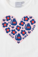 Áo thun ngắn tay bé gái Rabity x ELLE Kids- designed in Paris 83021