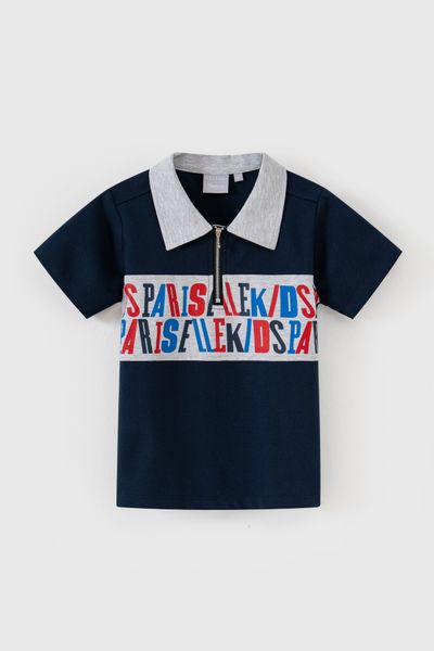 Áo thun ngắn tay bé trai Rabity x ELLE Kids - designed in Paris 83023