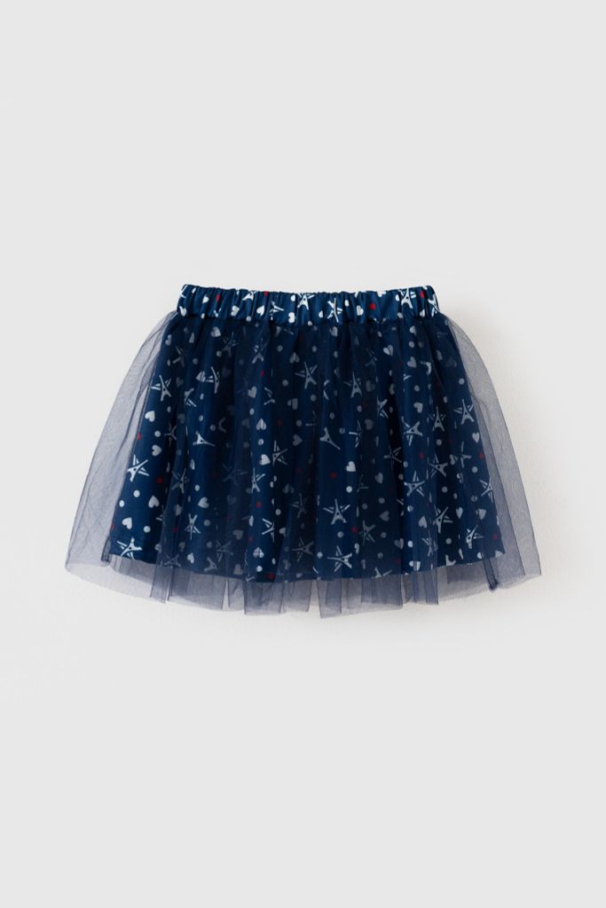 Chân váy phối voan bé gái Rabity x ELLE Kids - designed in Paris 83030