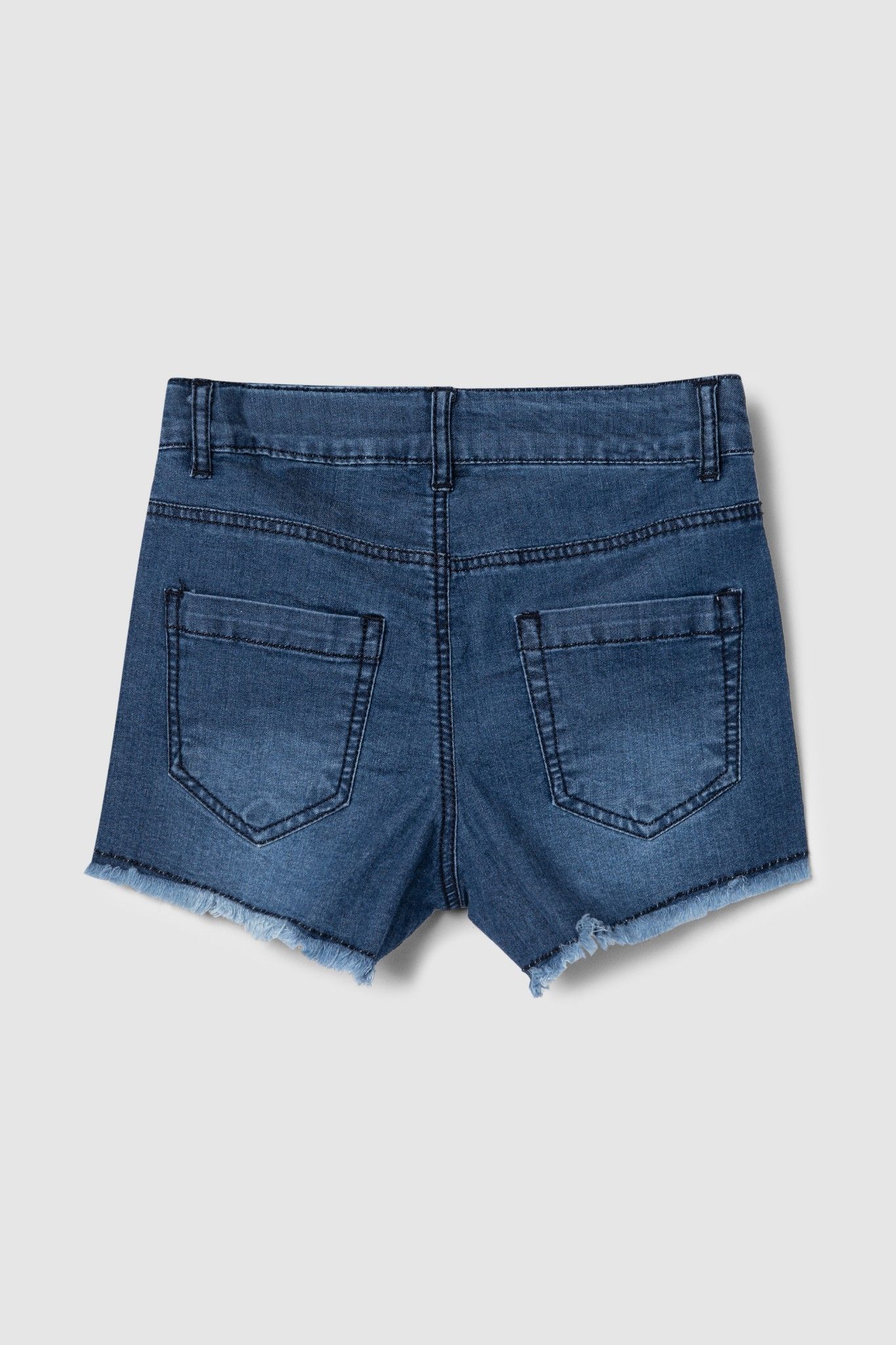 Quần short bò bé gái Rabity 9121
