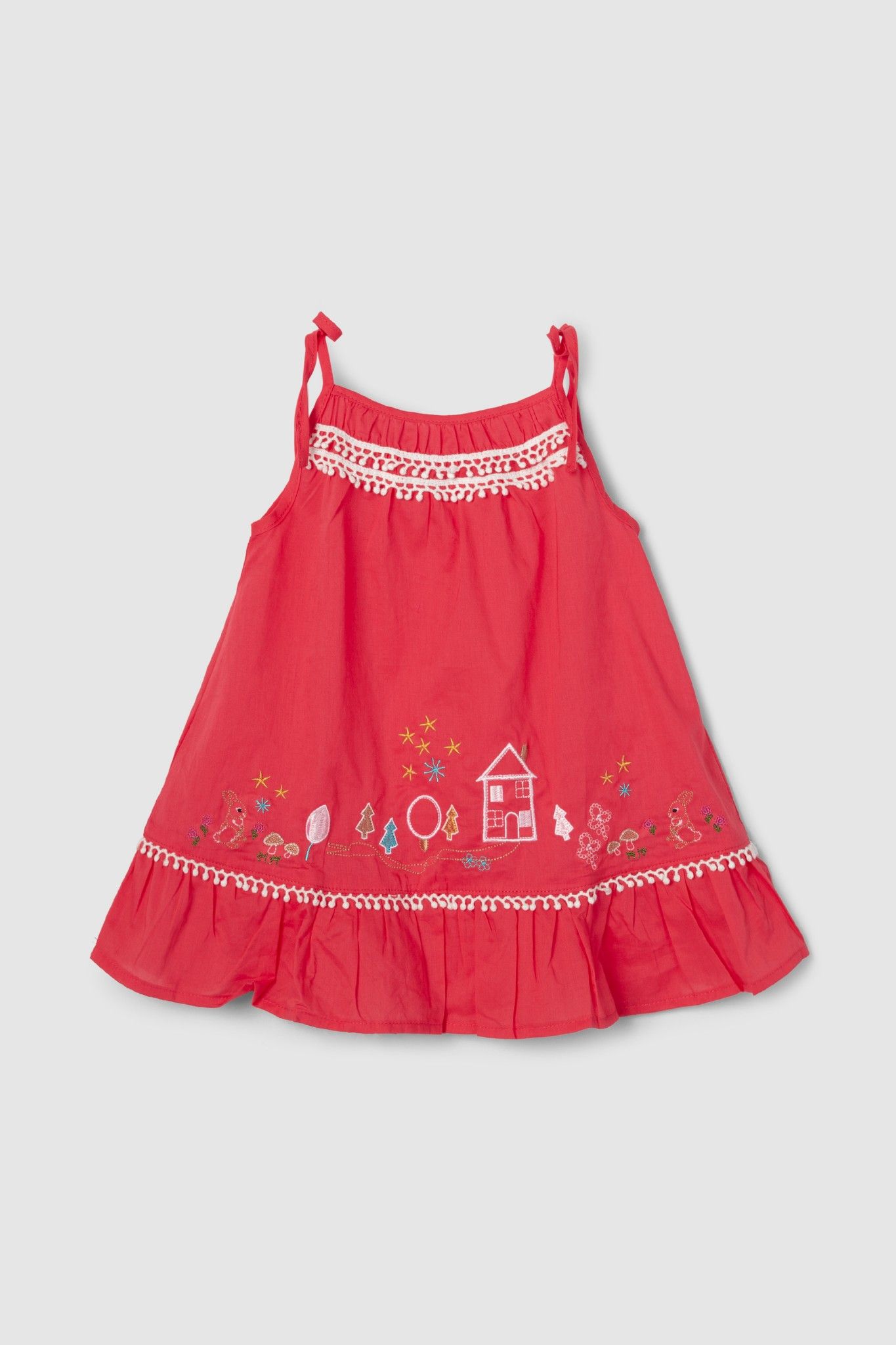 Đầm thô 2 dây bé gái Rabity 9163