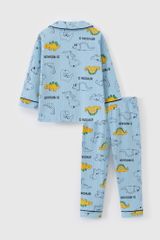 Bộ thun dài tay Pijama bé trai Rabity 92691.01