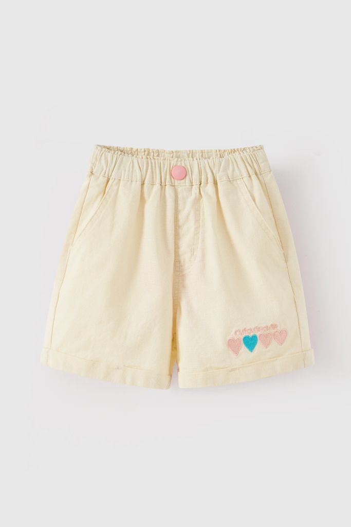 Quần short kaki bé gái Rabity 932.002