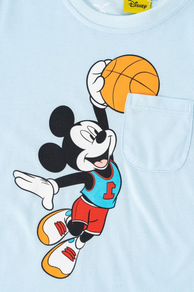 Áo thun ngắn tay bé trai Mickey Rabity 5718.01