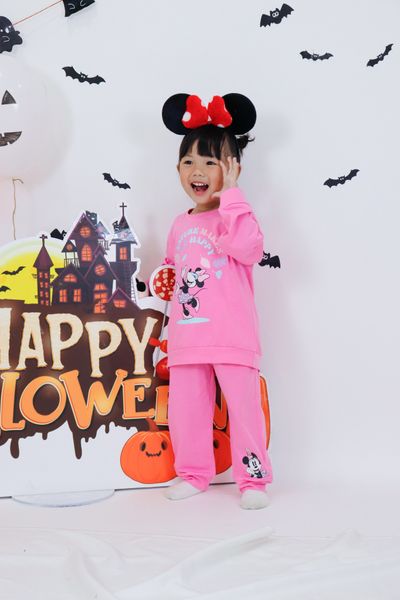 Bộ thun dài tay bé gái Minnie Rabity 5766