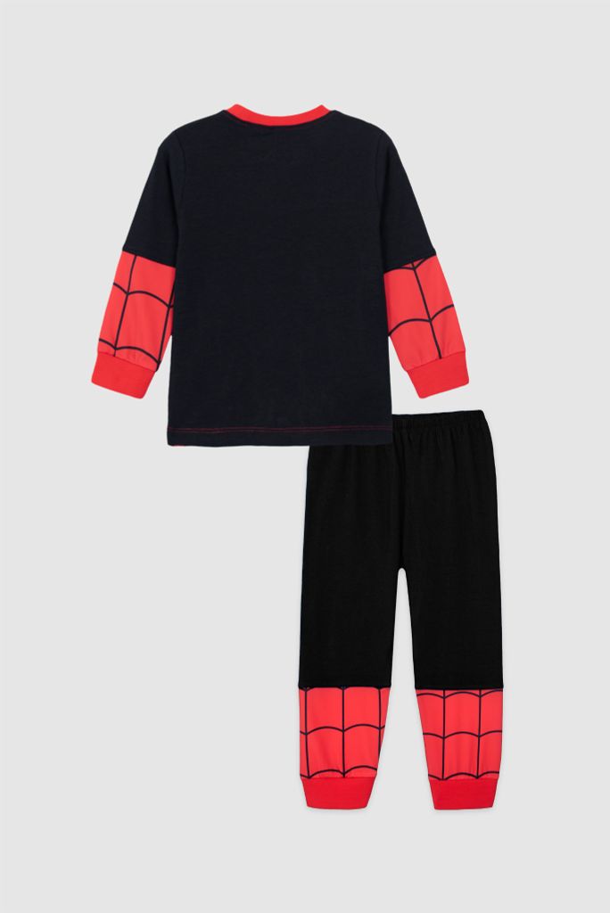 Bộ thun Spider-man dài tay bé trai Rabity 5587