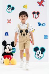 Quần yếm bé trai Mickey Rabity 5729