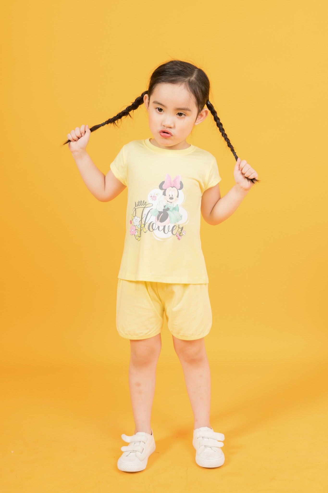 Bộ rời Minnie ngắn bé gái Rabity 5151