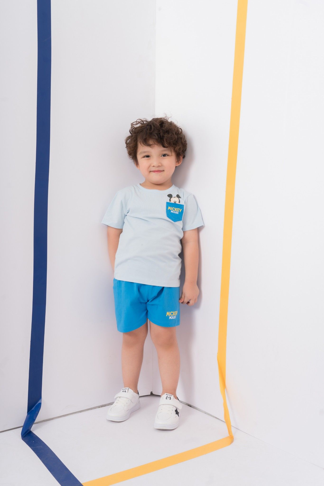 Bộ rời Mickey ngắn tay bé trai Rabity 5152