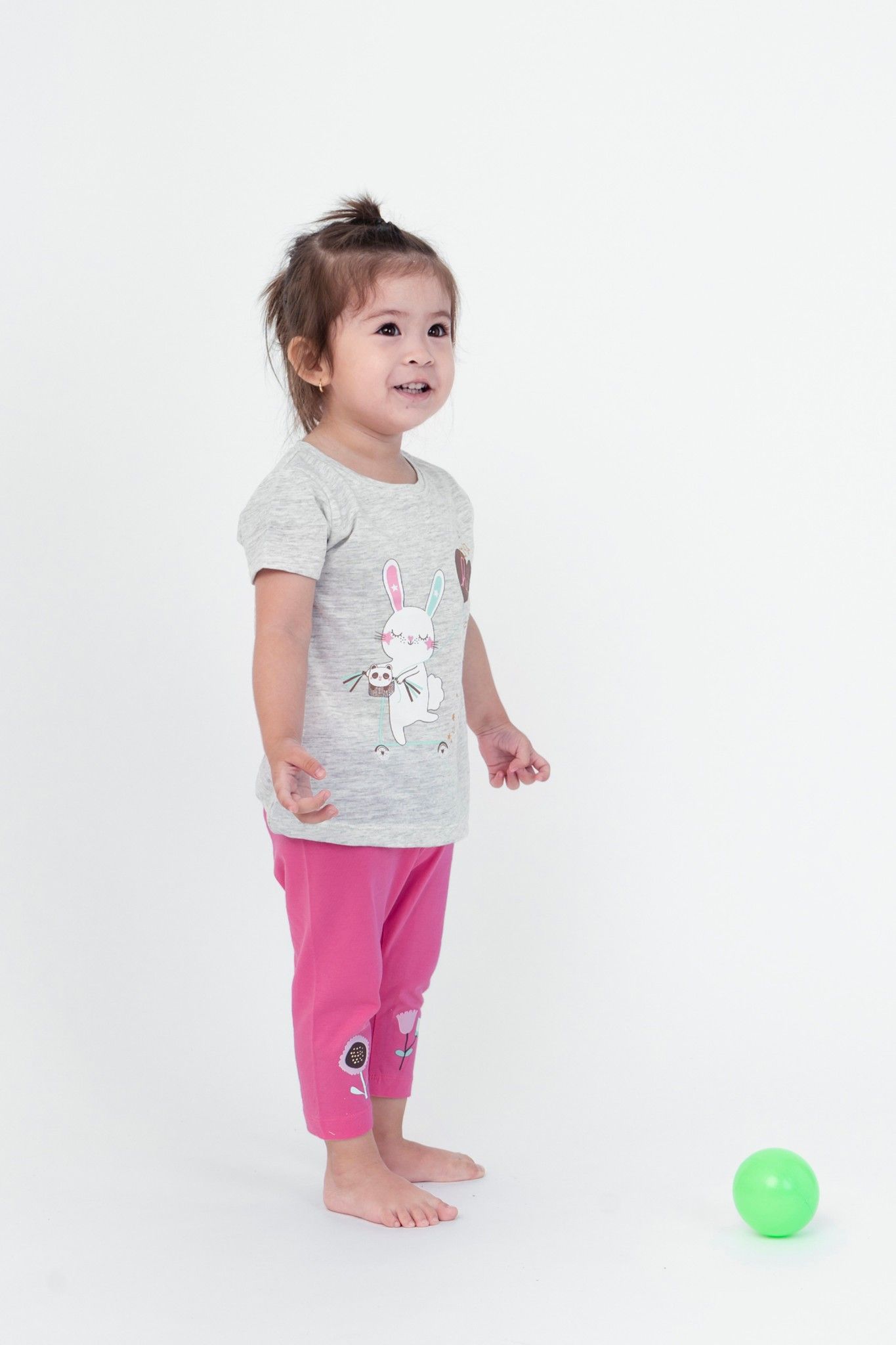 Quần thun dài bé gái 9067