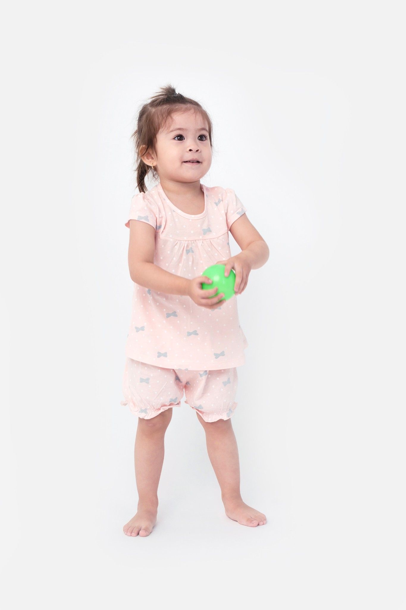 Bộ ngắn tay bé gái Rabity 0040