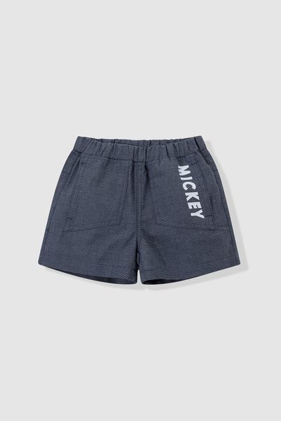 Quần short in chữ Mickey bé trai Rabity 5572.5565