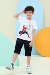 Áo thun ngắn tay Spider-man bé trai Rabity 500.004