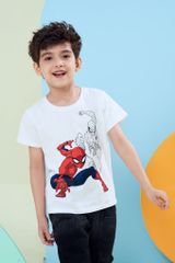 Áo thun ngắn tay Spider-man bé trai Rabity 500.004