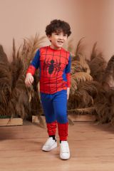 Bộ thun Spider-man dài tay bé trai Rabity 5587