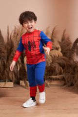 Bộ thun Spider-man dài tay bé trai Rabity 5587