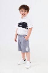 Quần shorts kaki bé trai Rabity x ELLE Kids- designed in Paris 80014