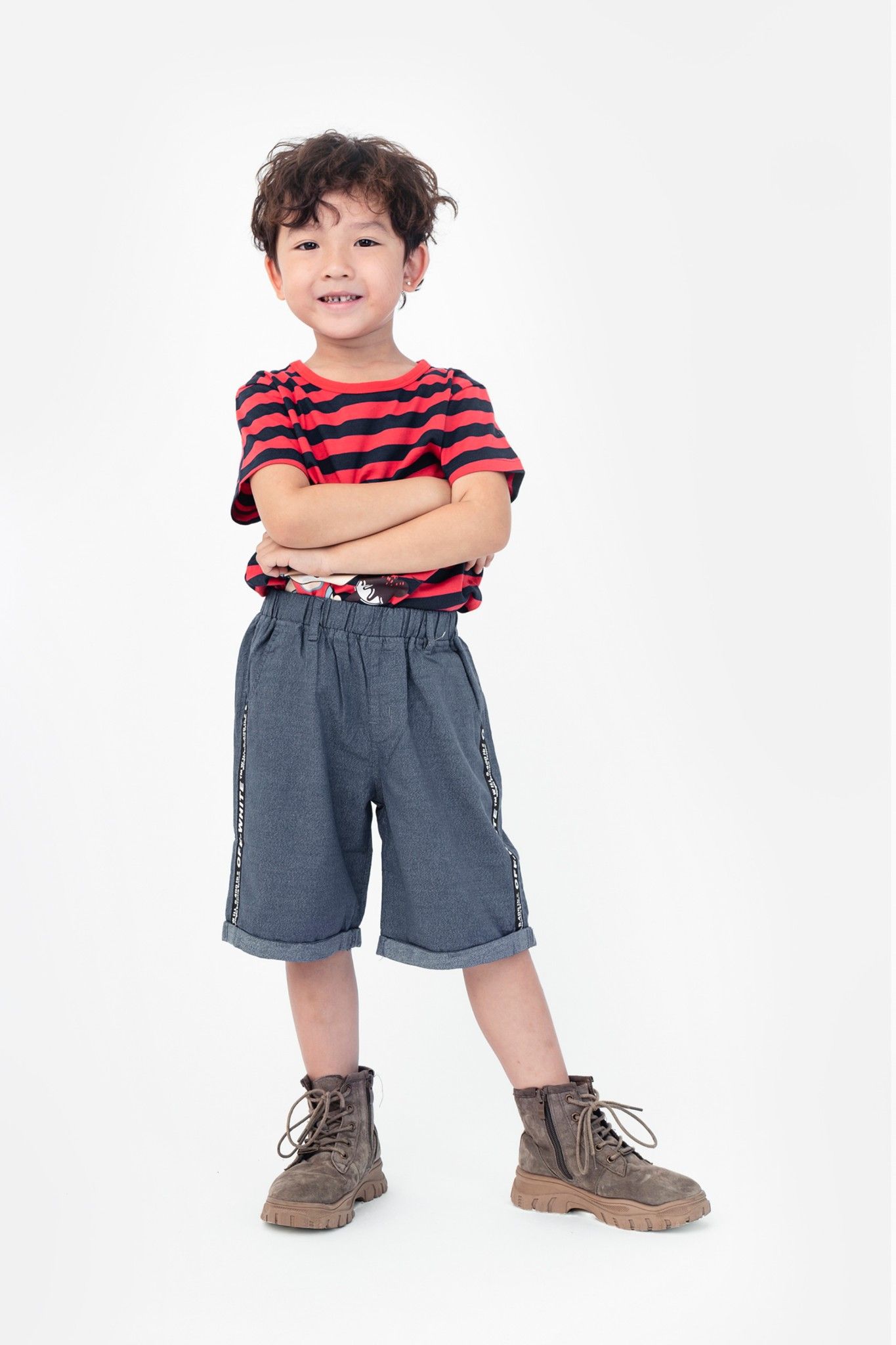 Quần short bò bé trai Rabity 9.066