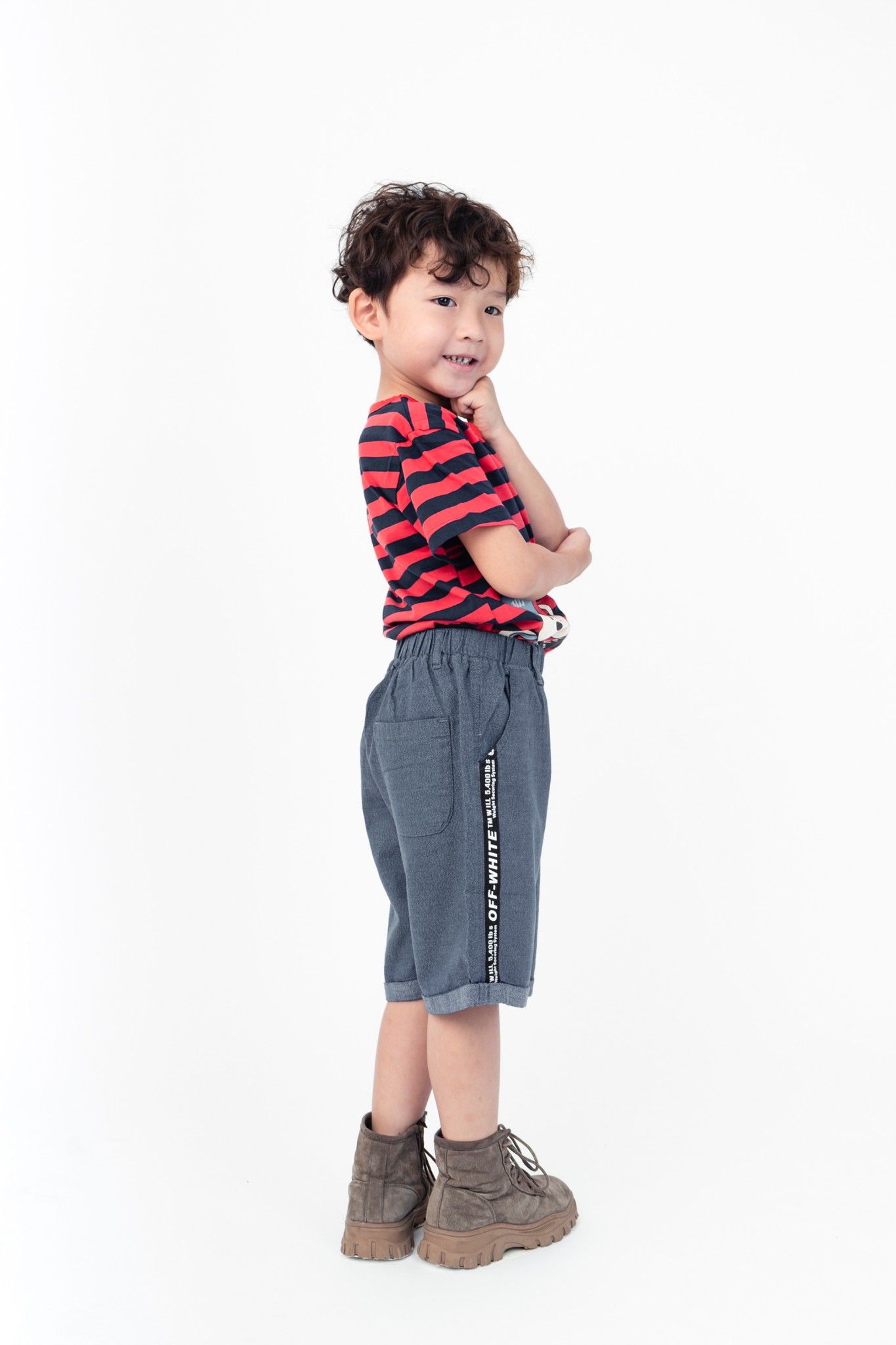 Quần short bò bé trai Rabity 9.066