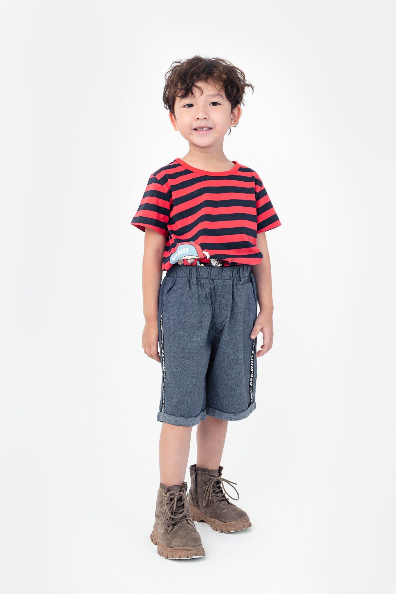 Quần short bò bé trai Rabity 9.066