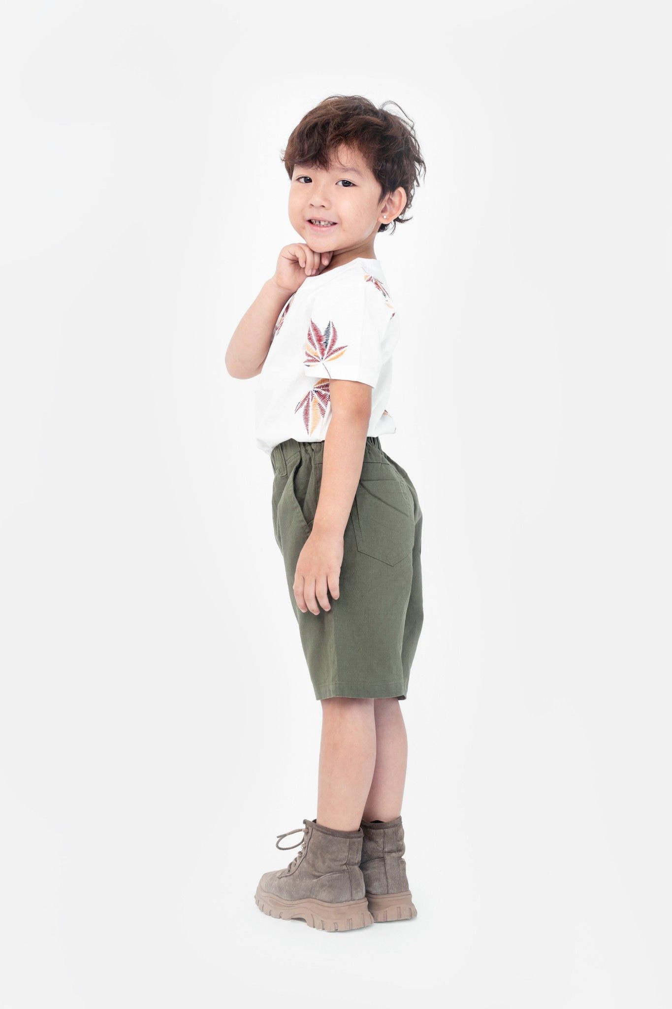 Quần lửng kaki bé trai Rabity 9.044
