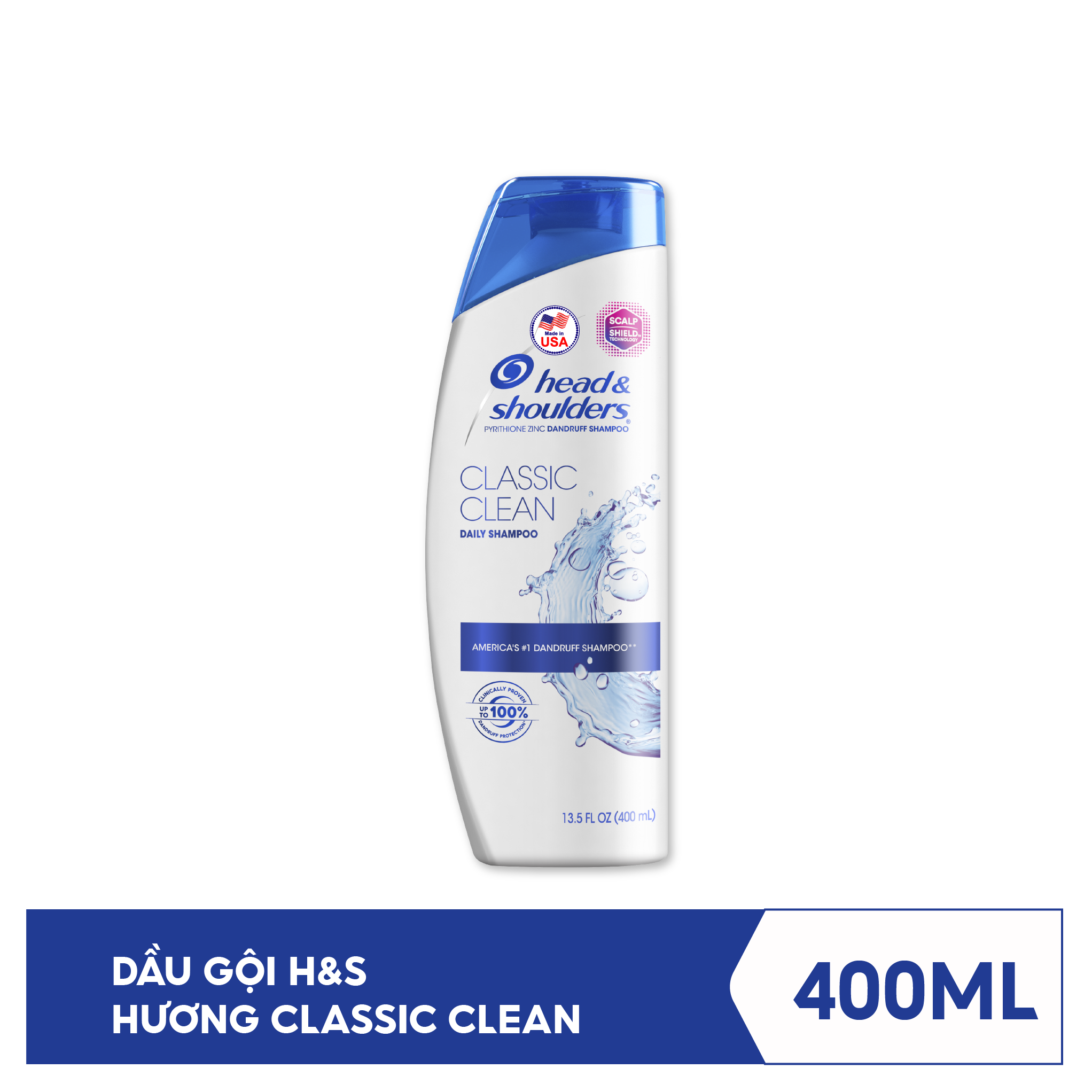 Dầu Gội Head&Shoulders Classic Clean 400ml
