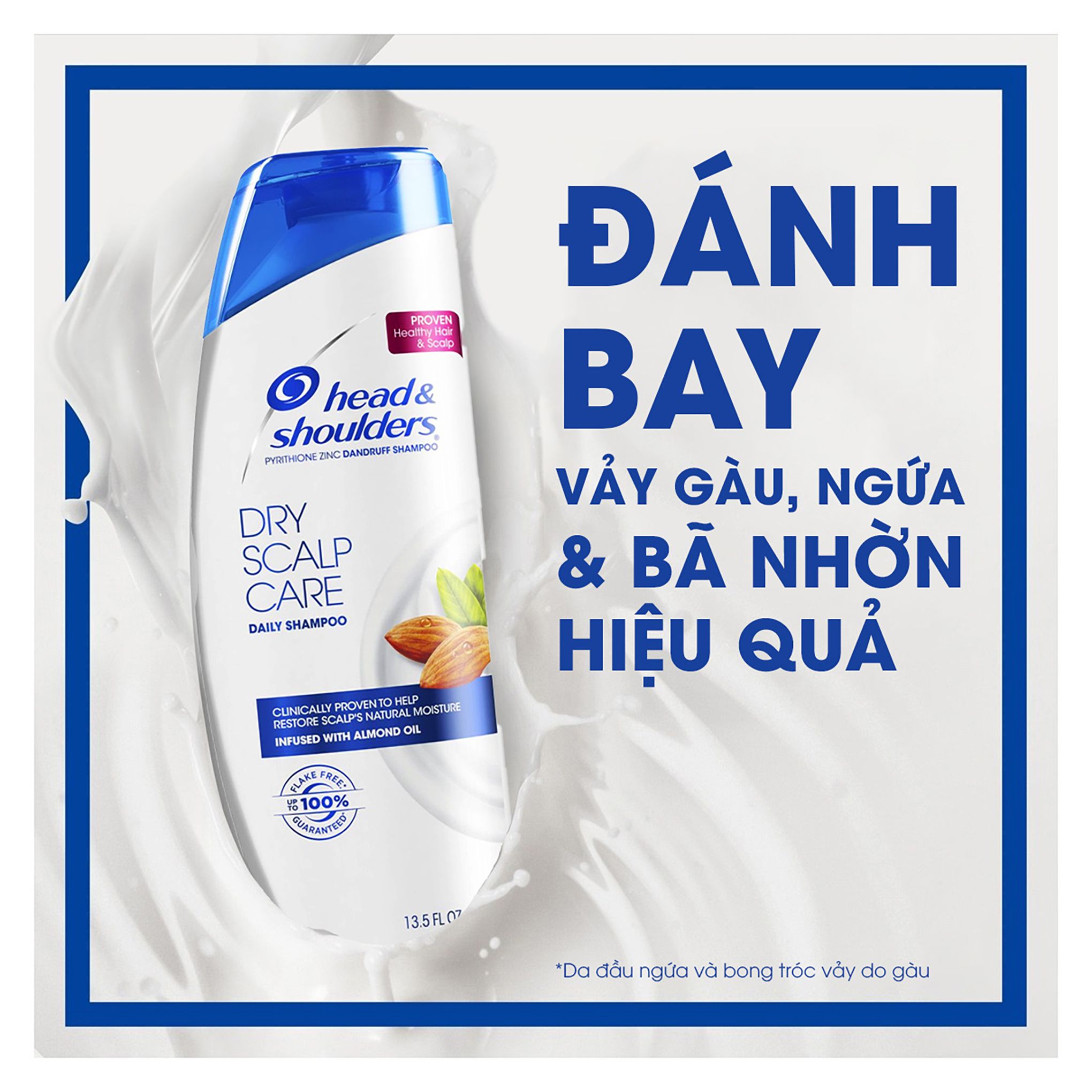 Dầu Gội Head&Shoulders Dry Scalp Care With Almond Oil 400ml
