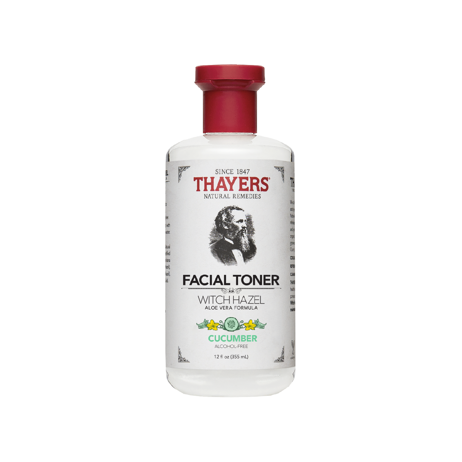 Nước Hoa Hồng Không Cồn Thayers - Hương Dưa Chuột 355ml