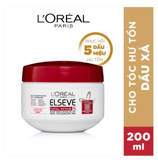 Kem Ủ L'Oreal Paris Total Repair 5 Phục Hồi Tóc 200ml