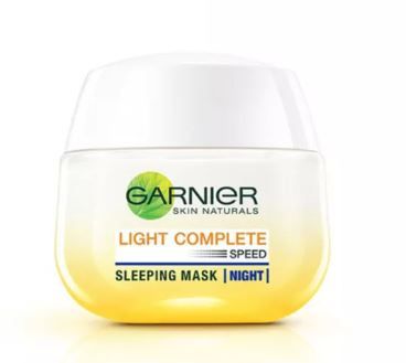 Mặt Nạ Ngủ Garnier Tinh Chất Sữa Chua Sáng Da Ban Đêm Light Complete Yoghurt Sleeping Mask 50ml