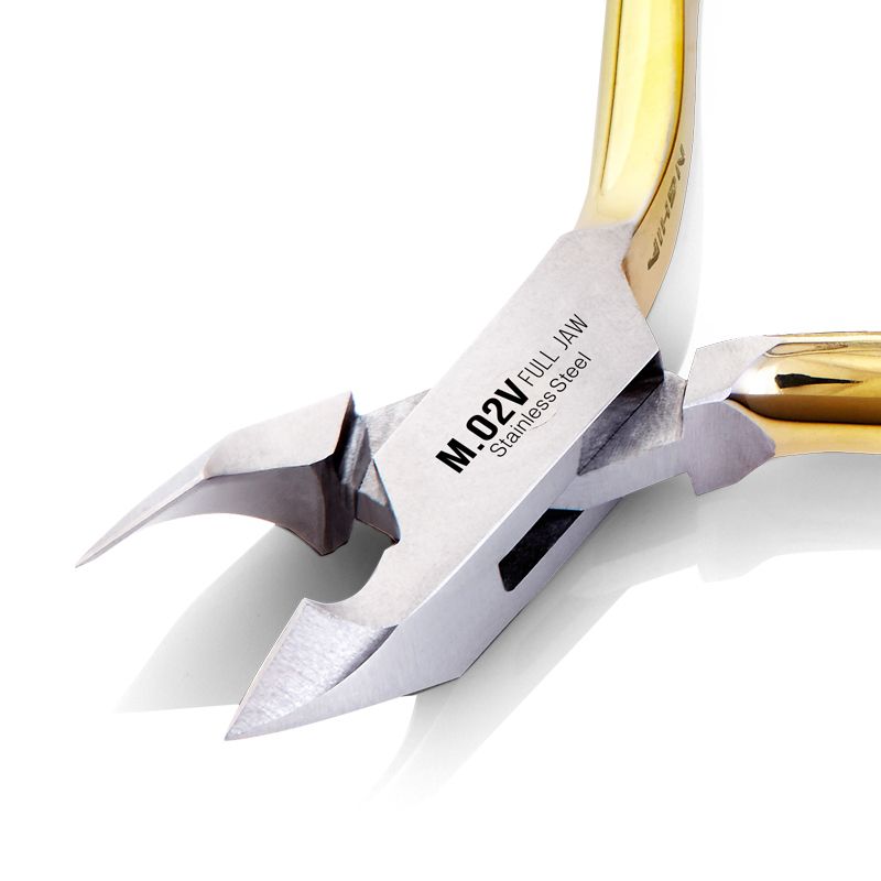 Kềm cắt móng Kềm Nghĩa thép không gỉ mạ vàng M.02V