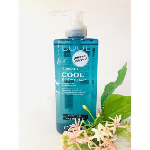 Sữa tắm bạc hà mát lạnh nam Cool Pharmaact 600ml