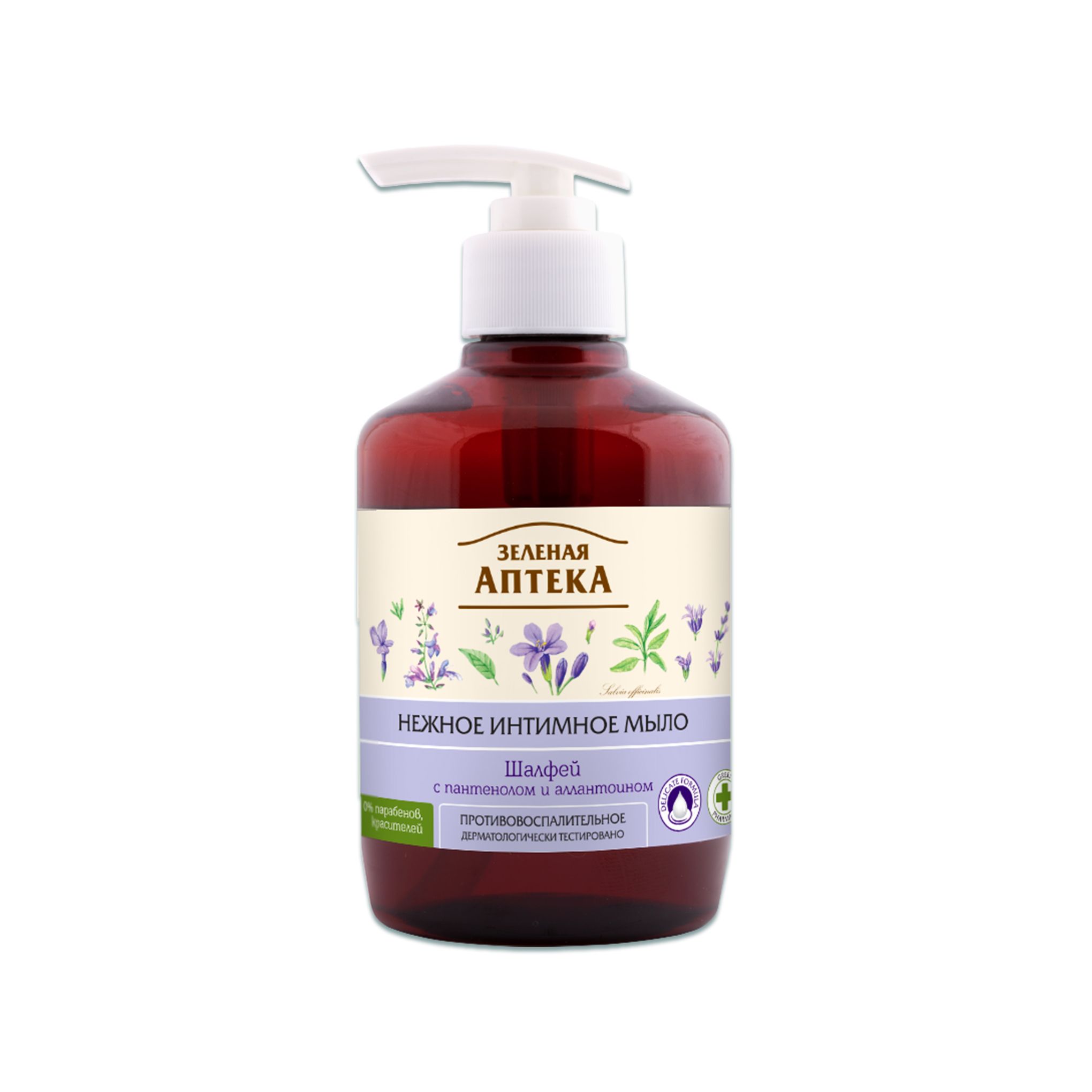 Dung Dịch Vệ Sinh Phụ Nữ Zelenaya Apteka Kháng Viêm Cây Xô Thơm 370ml