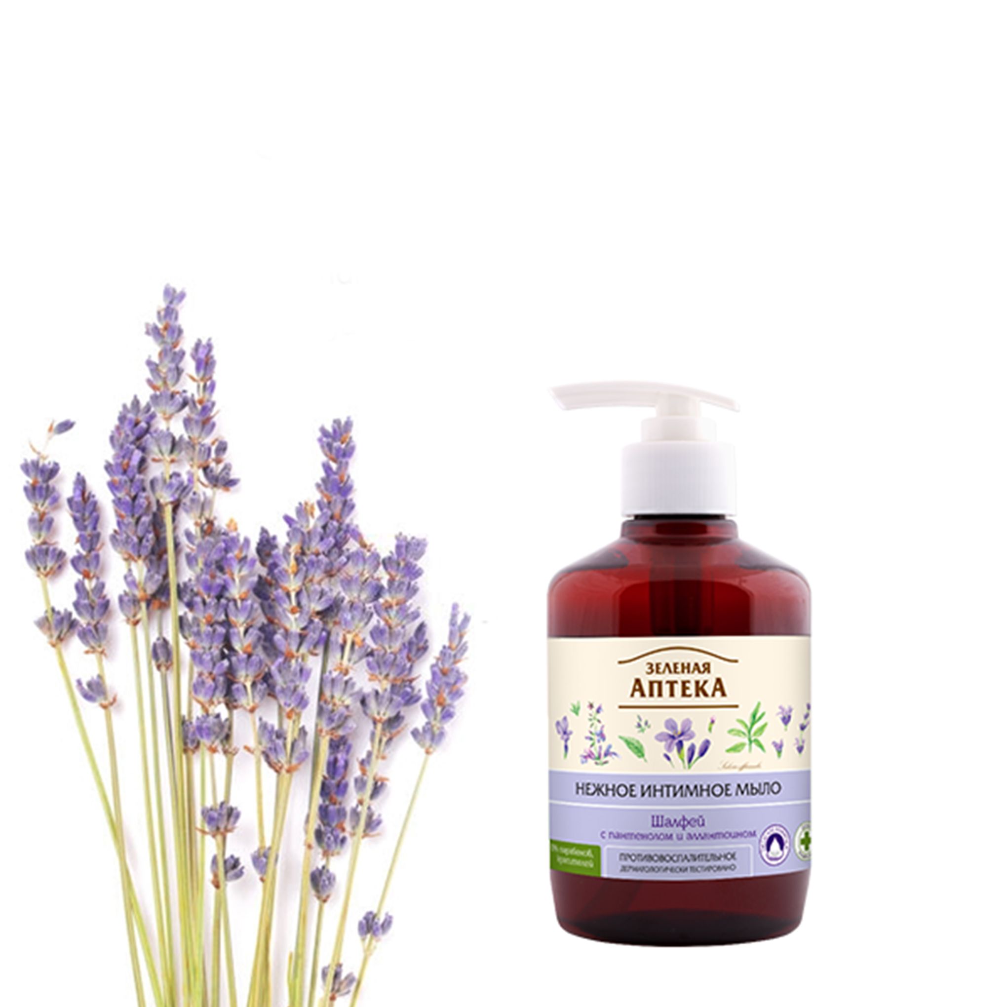 Dung Dịch Vệ Sinh Phụ Nữ Zelenaya Apteka Kháng Viêm Cây Xô Thơm 370ml