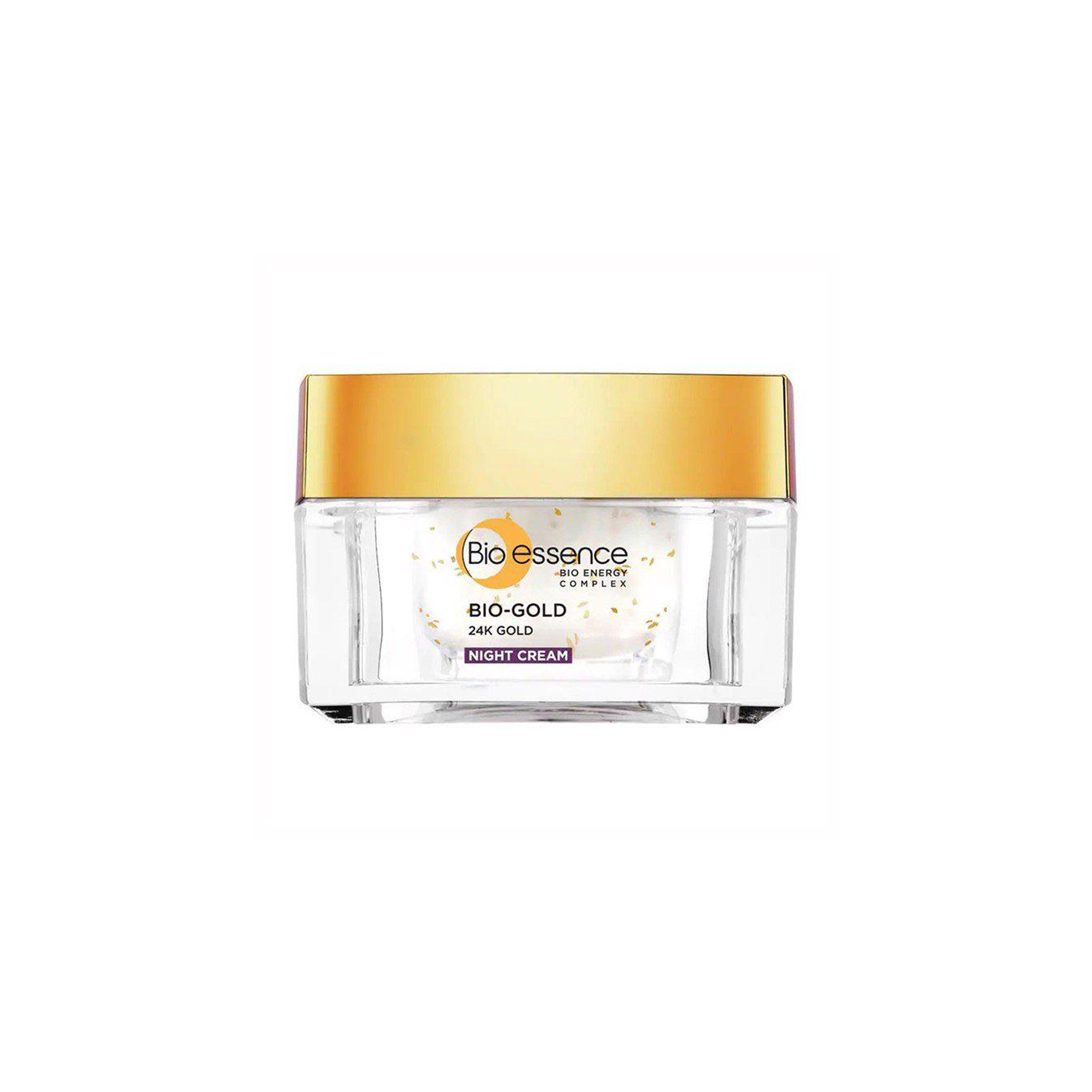 Kem Dưỡng Ban Đêm Bio-Essence Gold Chiết Xuất Vàng 24K Ngăn Ngừa Lão Hóa 40g