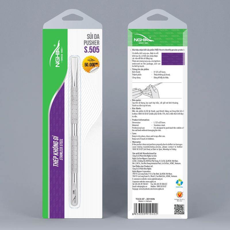 Sủi da Kềm Nghĩa S.505