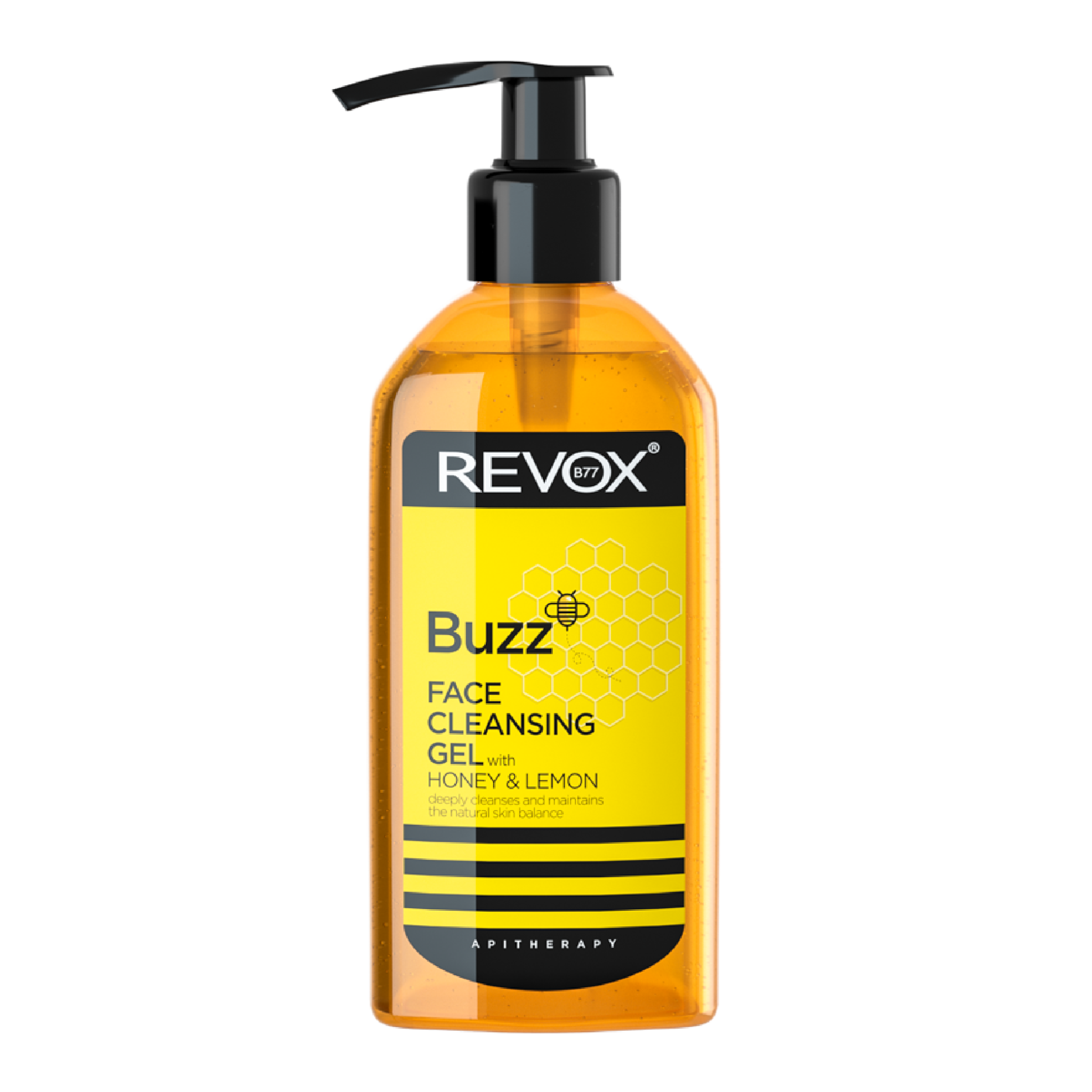 Gel Rửa Mặt Revox B77 Buzz Chiết Xuất Mật Ong Và Chanh 180ml