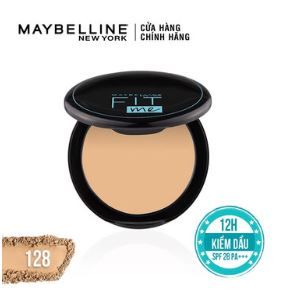 Phấn Nền Mịn Lì Maybelline Fit Me Matte Poreless Powder Spf28 Pa+++ 6g .#128 Warm Nude