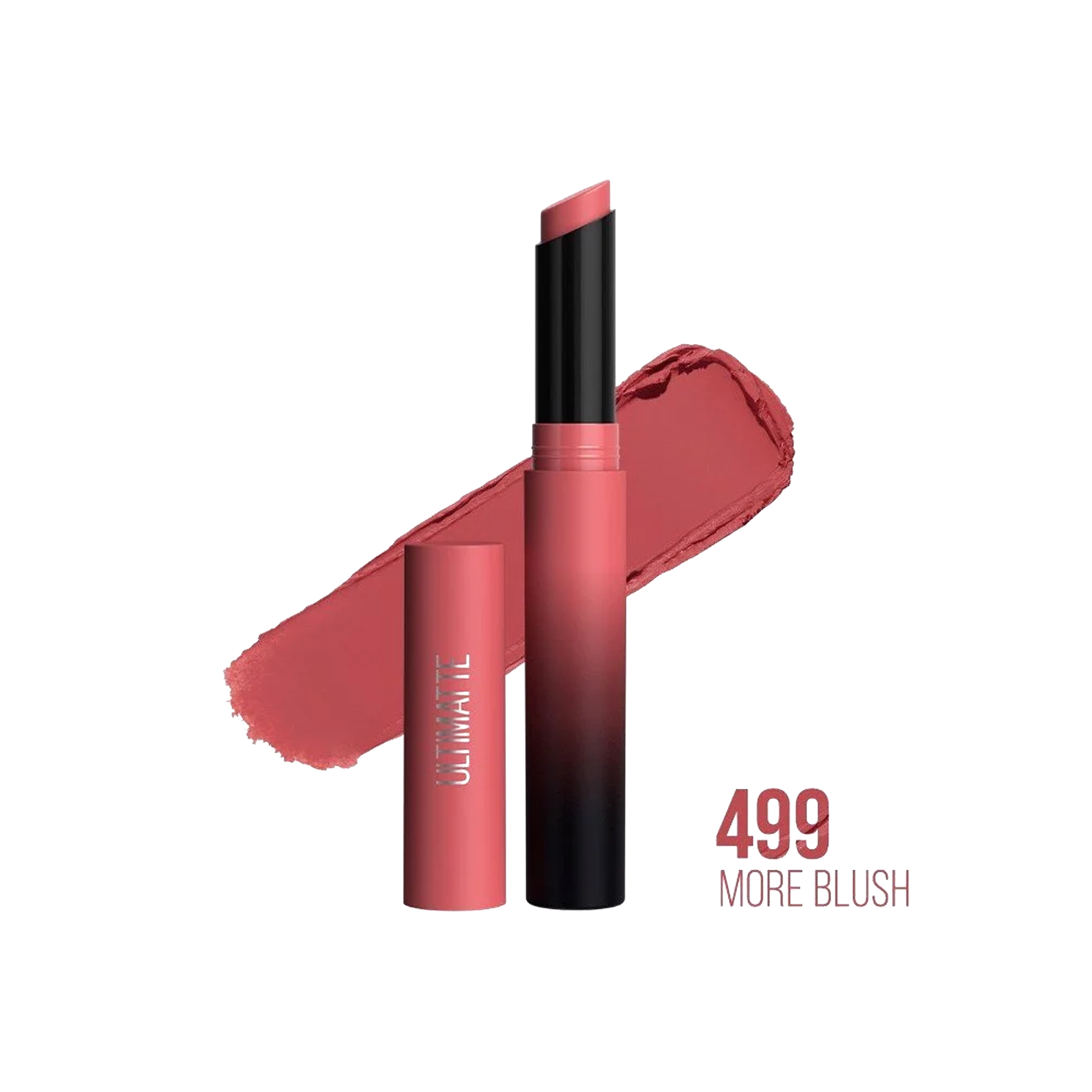 Son Thỏi Maybelline New York Color Sensational Ultimatte Matte Lipstick 1.7g .#499 More Blush