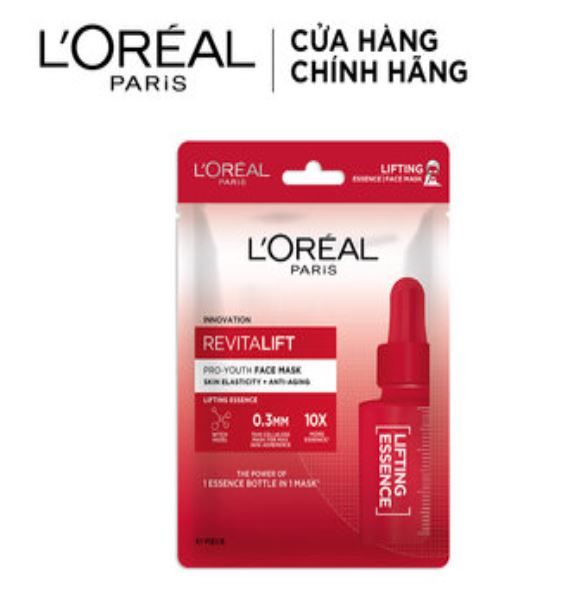 Mặt Nạ L'Oreal Paris Lifting Essence Dưỡng Chất Săn Chắc 30g