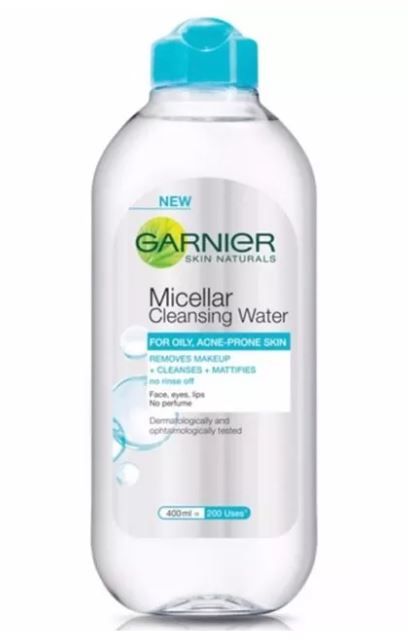 Nước Tẩy Trang Dành Cho Da Dầu Mụn Garnier Micellar Cleansing Water For Oily & Acne-Prone Skin 400ml