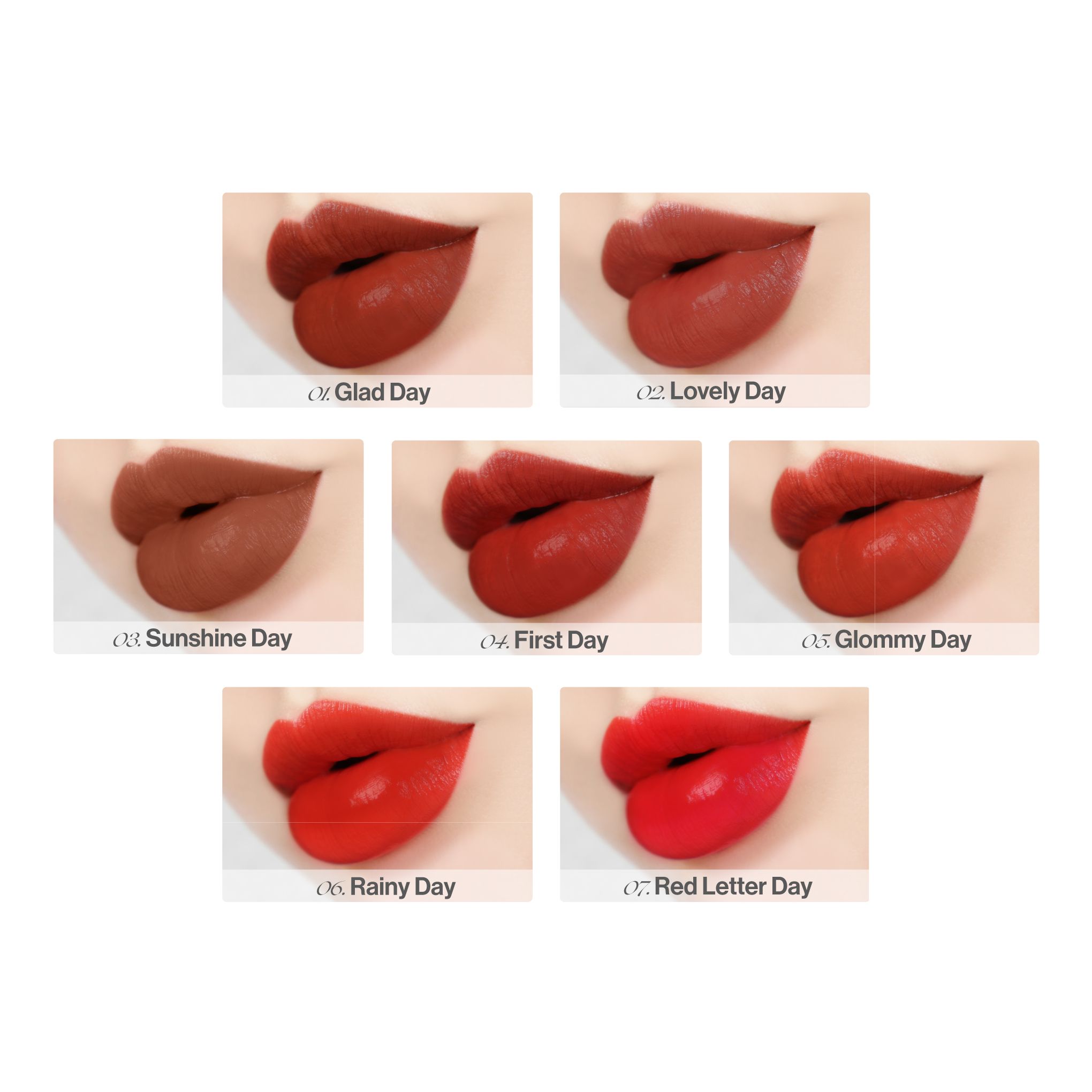 Son Môi Gilaa (Long Wear Lip Cream #04 First Day, 5G)