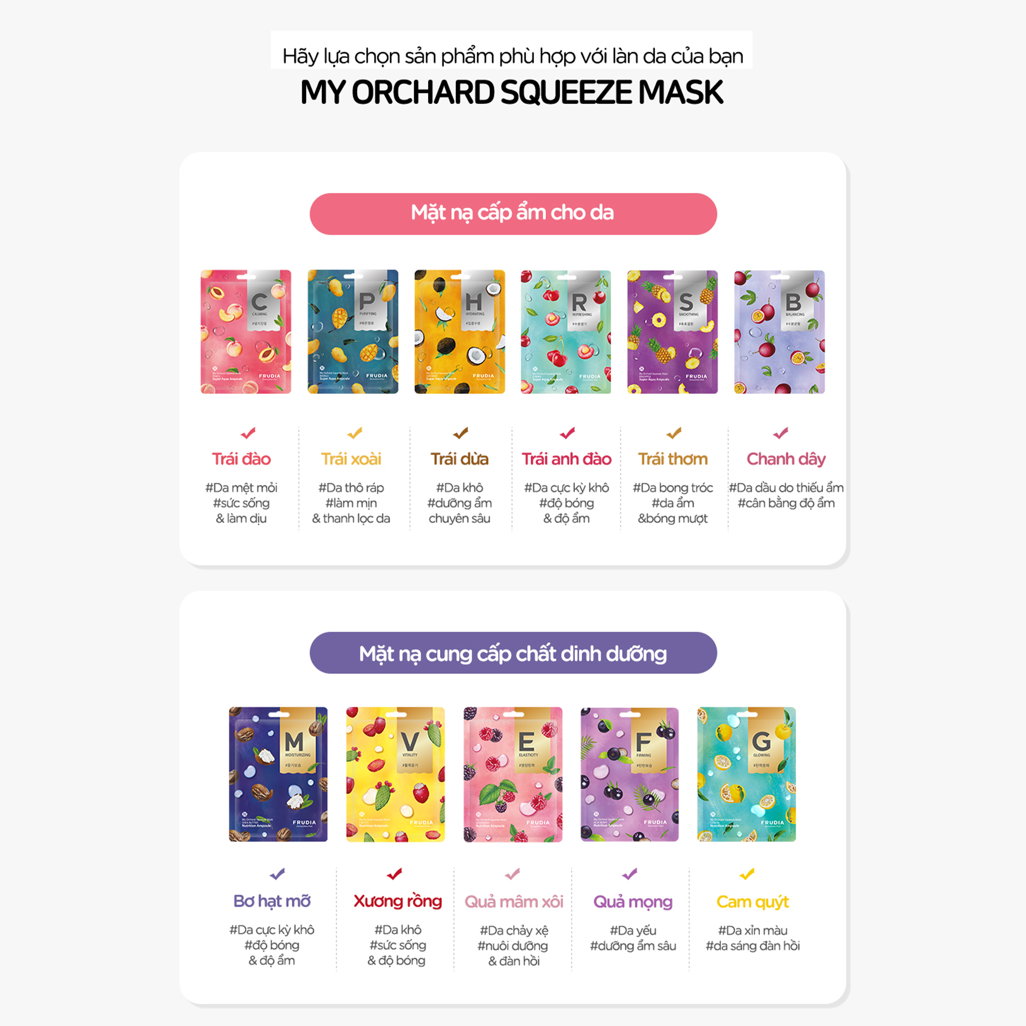 Mặt Nạ Dưỡng Chất Frudia My Orchard Squeeze Mask Cactus Dưỡng Da Chiết Xuất Từ Xương Rồng 20ml
